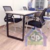 Thanh lý bàn làm việc chân sắt sơn tĩnh điện thiết kế hiện đại